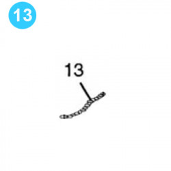 item#13 Eckel Style 4-1/2" Hydra-Shift Tong Backing Pin item#13 Eckel Style 4-1/2" Hydra-Shift Tong Backing Pin