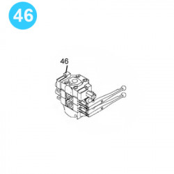 item#46 Eckel Style 4-1/2" Hydra-Shift Tong Control Valve-Standard item#46 Eckel Style 4-1/2" Hydra-Shift Tong Control Valve-Standard