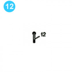 item#12 Eckel Style 4-1/2" UHT-13 Tong Cage Plate Bolt item#12 Eckel Style 4-1/2" UHT-13 Tong Cage Plate Bolt