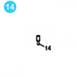 item#14 Eckel Style 4-1/2" UHT-13 Tong Backing Pin item#14 Eckel Style 4-1/2" UHT-13 Tong Backing Pin
