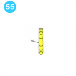 item#55 Eckel Style 4-1/2" UHT-13 Tong Dumbbell Roller item#55 Eckel Style 4-1/2" UHT-13 Tong Dumbbell Roller