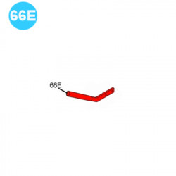 item#66E Eckel Style 4-1/2" UHT-13 Tong Shifting Handle item#66E Eckel Style 4-1/2" UHT-13 Tong Shifting Handle