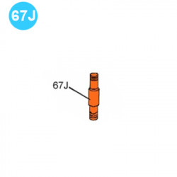 item#67J Eckel Style 4-1/2" UHT-13 Tong Idler Shaft item#67J Eckel Style 4-1/2" UHT-13 Tong Idler Shaft