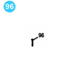 item#96 Eckel Style 4-1/2" UHT-13 Tong Head Spring Bolt item#96 Eckel Style 4-1/2" UHT-13 Tong Head Spring Bolt