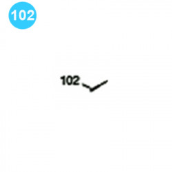 item#102 Eckel Style 4-1/2" UHT-13 Tong Spring Pin, 5/32" item#102 Eckel Style 4-1/2" UHT-13 Tong Spring Pin, 5/32"
