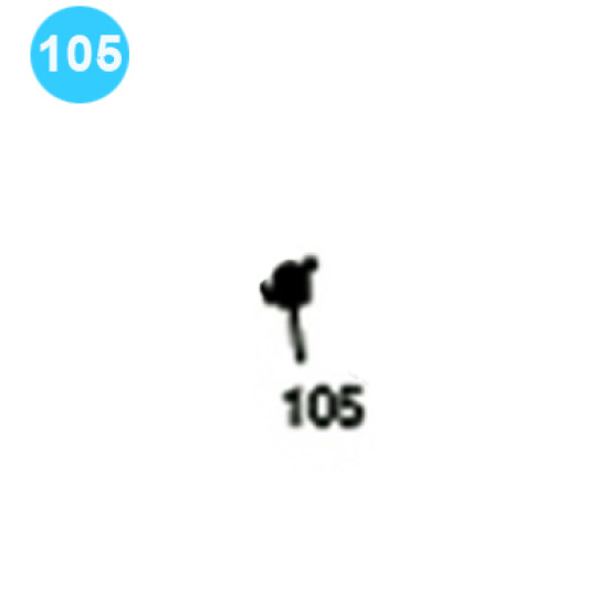 item#105 Eckel Style 4-1/2