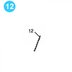 item#12 Eckel Style 4-1/2" Hydra-Shift Model B Tong Retainer Chain item#12 Eckel Style 4-1/2" Hydra-Shift Model B Tong Retainer Chain