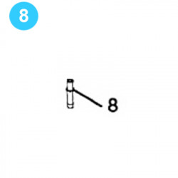 item#8 Eckel Style 4-1/2" Hydra-Shift Model B Tong Backing Pin item#8 Eckel Style 4-1/2" Hydra-Shift Model B Tong Backing Pin