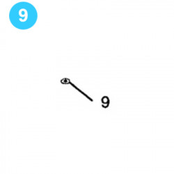 item#9 Eckel Style 4-1/2" Hydra-Shift Model B Tong Washer item#9 Eckel Style 4-1/2" Hydra-Shift Model B Tong Washer