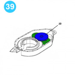 item#39 Eckel Style 4-1/2" Hydra-Shift Model B Tong Pinion Assembly item#39 Eckel Style 4-1/2" Hydra-Shift Model B Tong Pinion Assembly