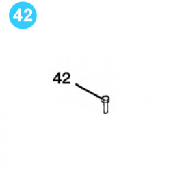 item#42 Eckel Style 4-1/2" Hydra-Shift Model B Tong Bolt, Hex Head item#42 Eckel Style 4-1/2" Hydra-Shift Model B Tong Bolt, Hex Head