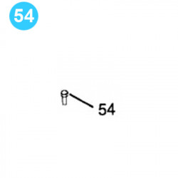 item#54 Eckel Style 4-1/2" Hydra-Shift Model B Tong Bolt, Hex Head item#54 Eckel Style 4-1/2" Hydra-Shift Model B Tong Bolt, Hex Head