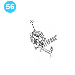 item#56 Eckel Style 4-1/2" Hydra-Shift Model B Tong Control Valve item#56 Eckel Style 4-1/2" Hydra-Shift Model B Tong Control Valve