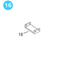 item#16 Eckel Style Backup 4-1/2" UHT 20 Tri-Grip-Load Cell Type Bracket Cap item#16 Eckel Style Backup 4-1/2" UHT 20 Tri-Grip-Load Cell Type Bracket Cap
