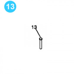 item#13 Eckel Style 5-1/2" UHT Hydra-Shift Model B Tong Bolt, Hex Head item#13 Eckel Style 5-1/2" UHT Hydra-Shift Model B Tong Bolt, Hex Head