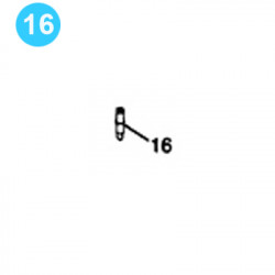 item#16 Eckel Style 5-1/2" UHT Hydra-Shift Model B Tong Backing Pin item#16 Eckel Style 5-1/2" UHT Hydra-Shift Model B Tong Backing Pin