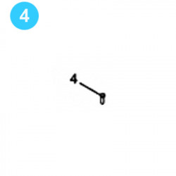 item#4 Eckel Style 5-1/2" UHT Hydra-Shift Model B Tong Bolt, Hex Head item#4 Eckel Style 5-1/2" UHT Hydra-Shift Model B Tong Bolt, Hex Head