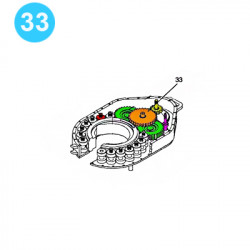 item#33 Eckel Style 5-1/2" UHT Hydra-Shift Model B Tong Pinion Assembly item#33 Eckel Style 5-1/2" UHT Hydra-Shift Model B Tong Pinion Assembly