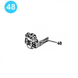 item#48 Eckel Style 5-1/2" UHT Hydra-Shift Model B Tong Valve Handle item#48 Eckel Style 5-1/2" UHT Hydra-Shift Model B Tong Valve Handle
