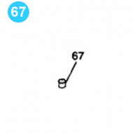 item#67 Eckel Style 5-1/2" UHT Hydra-Shift Model B Tong Door Bearing, Inner