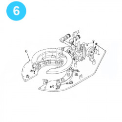 item#6 Eckel Style 5-1/2" STD 5-8 Plates Tong Top Tong item#6 Eckel Style 5-1/2" STD 5-8 Plates Tong Top Tong