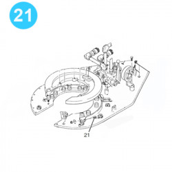 item#21 Eckel Style 5-1/2" STD 5-8 Plates Tong Brake Band Adjustment item#21 Eckel Style 5-1/2" STD 5-8 Plates Tong Brake Band Adjustment