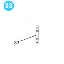 item#33 Eckel Style 5-1/2" STD 5-8 Plates Tong Dumbbell Roller item#33 Eckel Style 5-1/2" STD 5-8 Plates Tong Dumbbell Roller