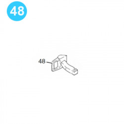 item#48 Eckel Style 5-1/2" STD 5-8 Plates Tong Door Latch item#48 Eckel Style 5-1/2" STD 5-8 Plates Tong Door Latch