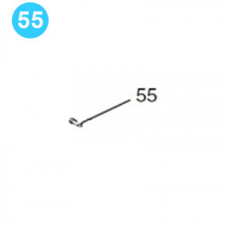 item#55 Eckel Style 5-1/2" STD 5-8 Plates Tong 5/16" x 1 1/4"