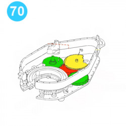 item#70 Eckel Style 5-1/2" STD 5-8 Plates Tong Pinion Assembly item#70 Eckel Style 5-1/2" STD 5-8 Plates Tong Pinion Assembly
