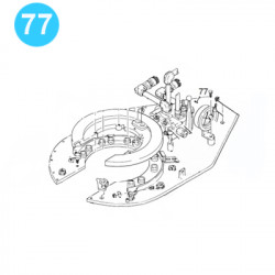 item#77 Eckel Style 5-1/2" STD 5-8 Plates Tong 1/4" x 3/4" NC item#77 Eckel Style 5-1/2" STD 5-8 Plates Tong 1/4" x 3/4" NC