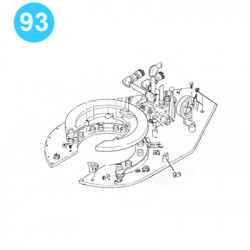 item#93 Eckel Style 5-1/2" STD 5-8 Plates Tong Side Hanger item#93 Eckel Style 5-1/2" STD 5-8 Plates Tong Side Hanger