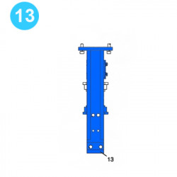 item#13 Eckel Style Backup 7-5/8" Standar Tri Grip Load Cell item#13 Eckel Style Backup 7-5/8" Standar Tri Grip Load Cell