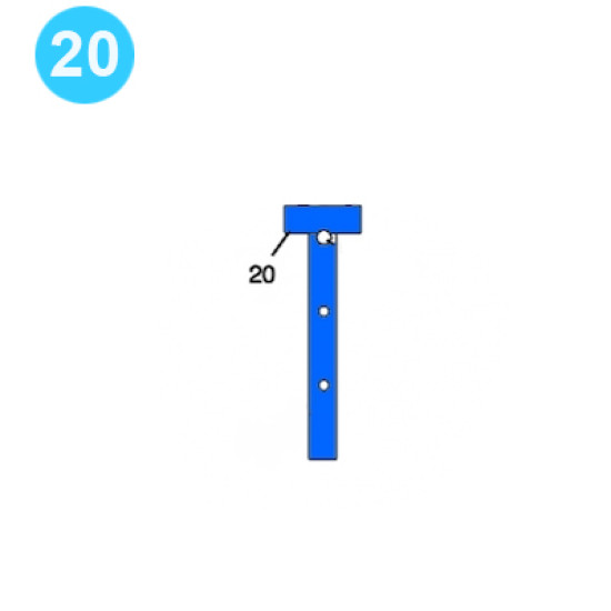 item#20 Eckel Style Backup 7-5/8