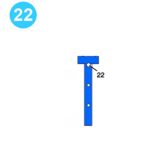 item#22 Eckel Style Backup 7-5/8