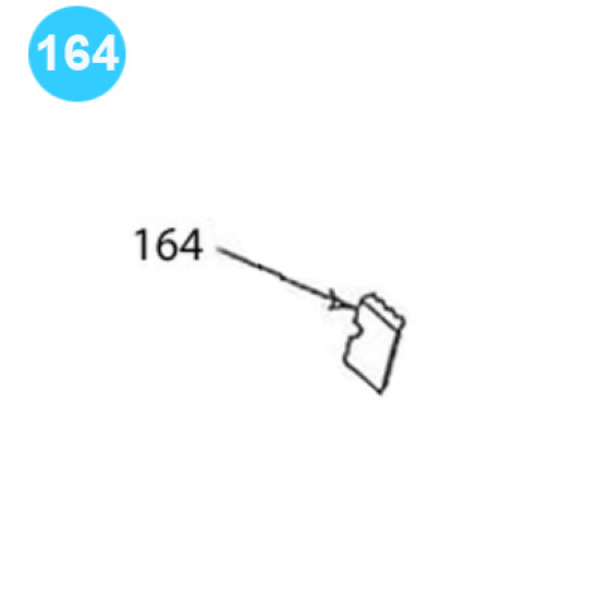 item#164 BJ Style BTS Back up Assembly 2-3/8