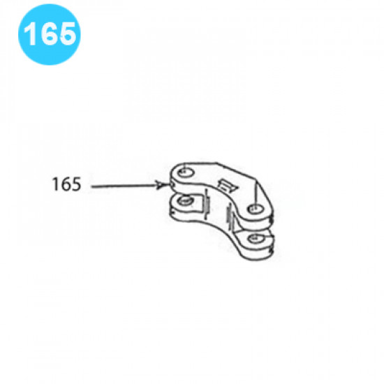 item#165 BJ Style BTS Back up Assembly 2-3/8