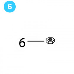 item#6 BJ Style BTS Tubing Tong Stover Nut item#6 BJ Style BTS Tubing Tong Stover Nut