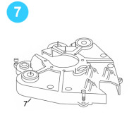 item#7 BJ Style BTS Tubing Tong Frame Cover