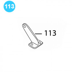 item#113 BJ Style BTS Tubing Tong Shift Bracket Weldment item#113 BJ Style BTS Tubing Tong Shift Bracket Weldment