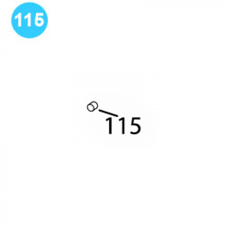 item#115 BJ Style BTS Tubing Tong Control Stover Locknut item#115 BJ Style BTS Tubing Tong Control Stover Locknut