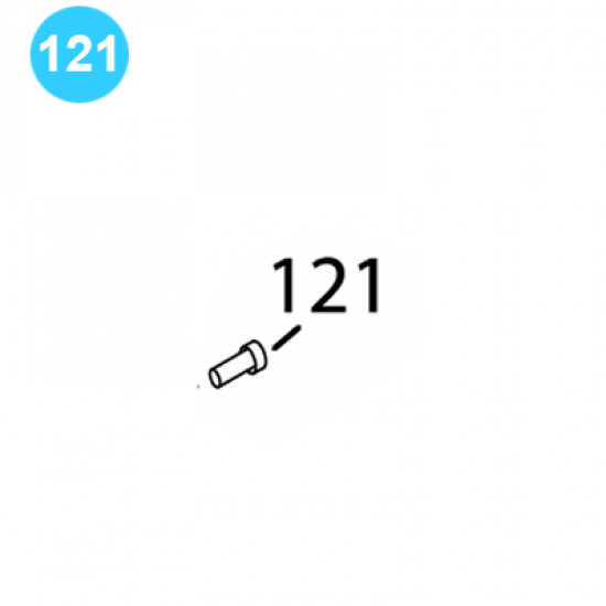 item#121 BJ Style BTS Tubing Tong Control Hex Head Capscrew BJ Style BTS Tubing Tong image