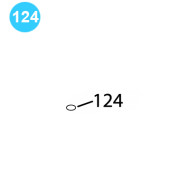 item#124 BJ Style RS Tubing Tong High Collar Lockwasher