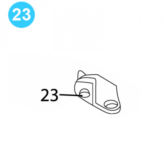 item#23 BJ Style RS Tubing Tong Flexloc Nut BJ Style RS Tubing Tong image