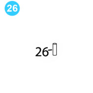 item#26 BJ Style BTS Tubing Tong Guard Spring Pin