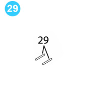 item#29 BJ Style BTS Tubing Tong Spiral Pin (Roll Pin)