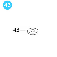 item#43 BJ Style BTS Tubing Tong Idler Sprocket Adjustment Plate