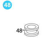 item#48 BJ Style RS Tubing Tong Idler Roller (Back)