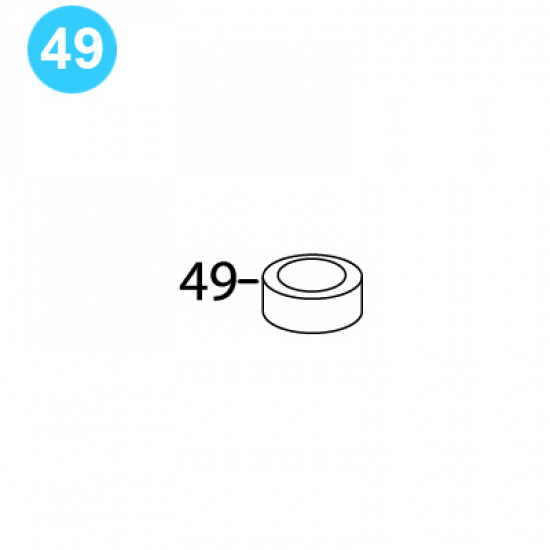 item#49 BJ Style RS Tubing Tong Idler Roller Bearing BJ Style RS Tubing Tong image