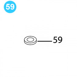 item#59 BJ Style BTS Tubing Tong Idler Sprocket Bearing Retaining Washer item#59 BJ Style BTS Tubing Tong Idler Sprocket Bearing Retaining Washer